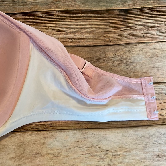 Bali Pink One U Side Smoothing Foam Underwire Bra #6548 Size 36DD - Picture 8 of 11